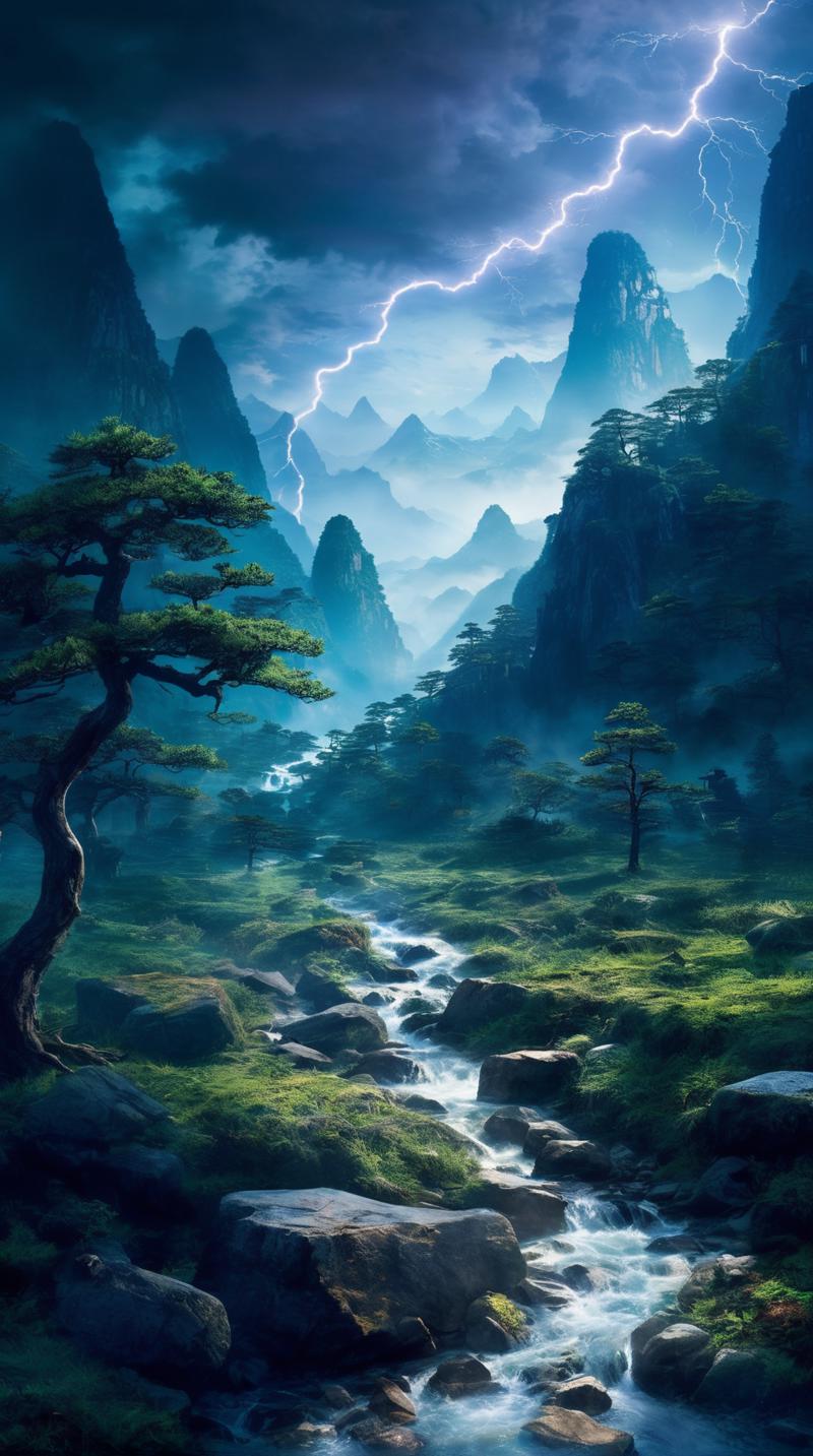 00453-878436129-On the eighth layer of heaven,Shi Hao saw a stream of light,splitting open the mountain range. He then saw a city in front of hi.png